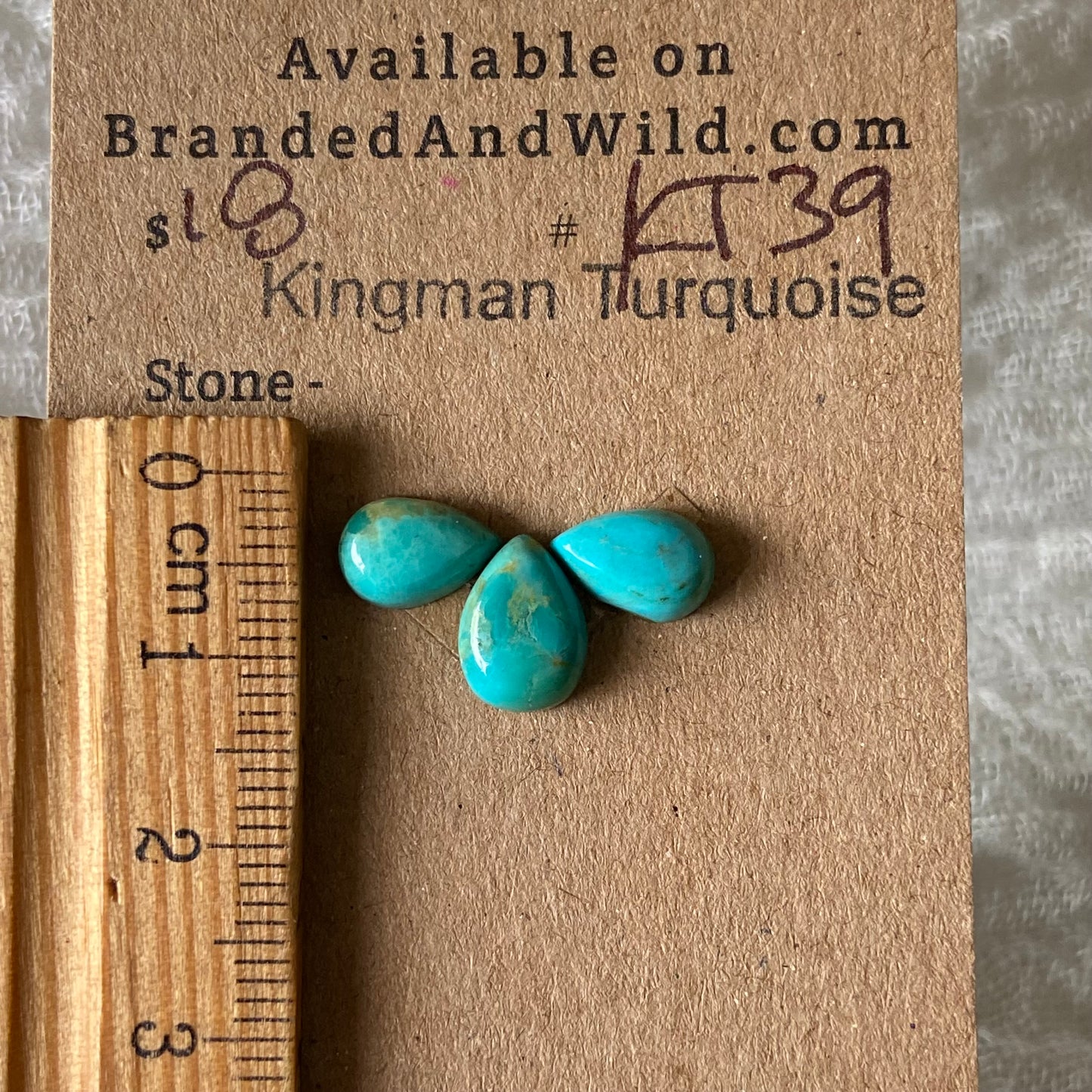 Kingman Turquoise Cabochon - KT39