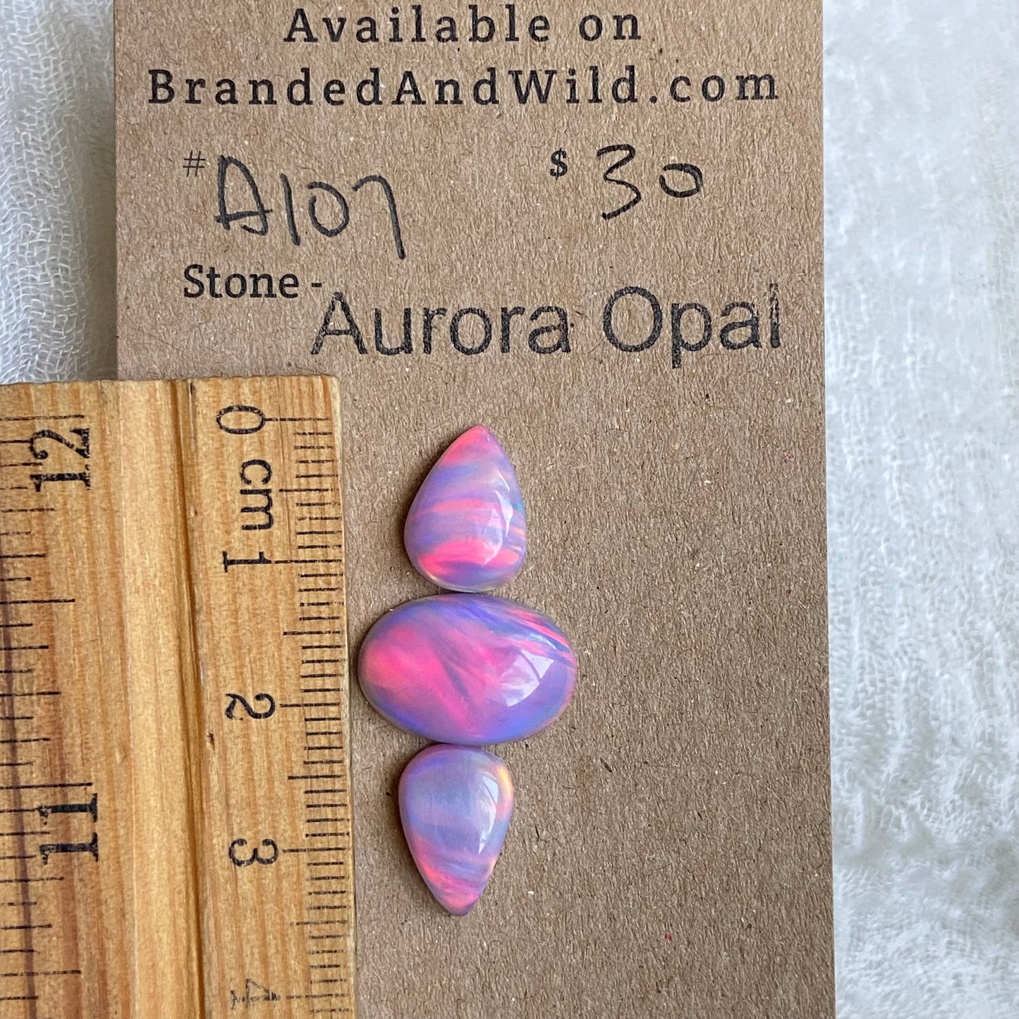 Aurora Opal Cabochon - A107