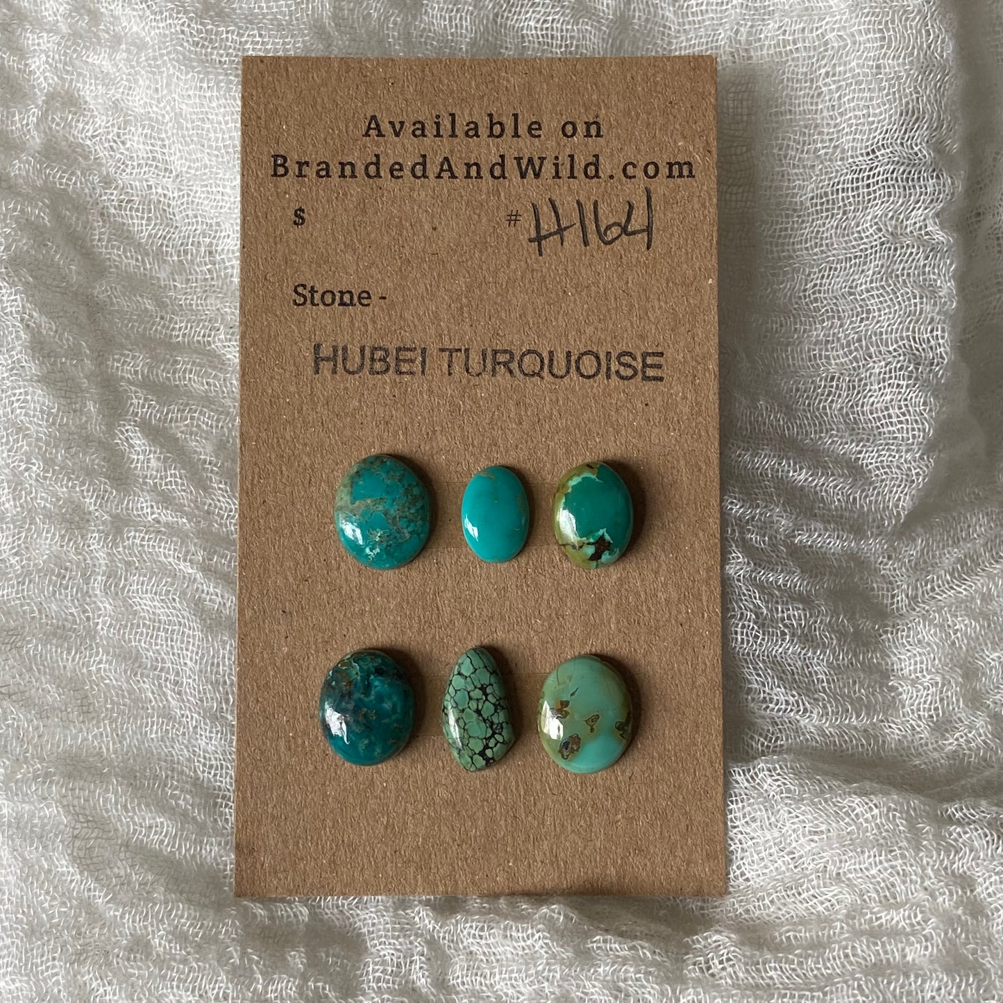 Hubei Turquoise Cabochon - H164