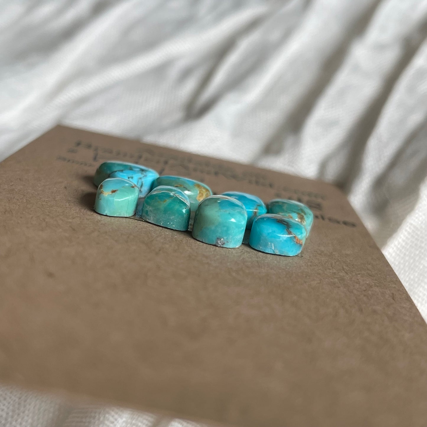 Kingman Turquoise Cabochon - KT13 1C6EED4B-DEBB-444C-B725-886367773C41 Brandedandwild.com