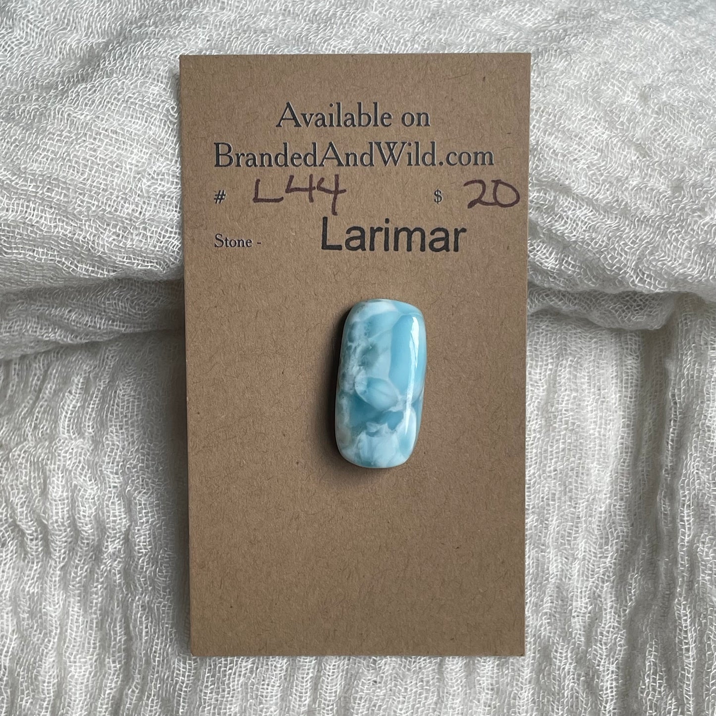 Larimar Cabochon - L44