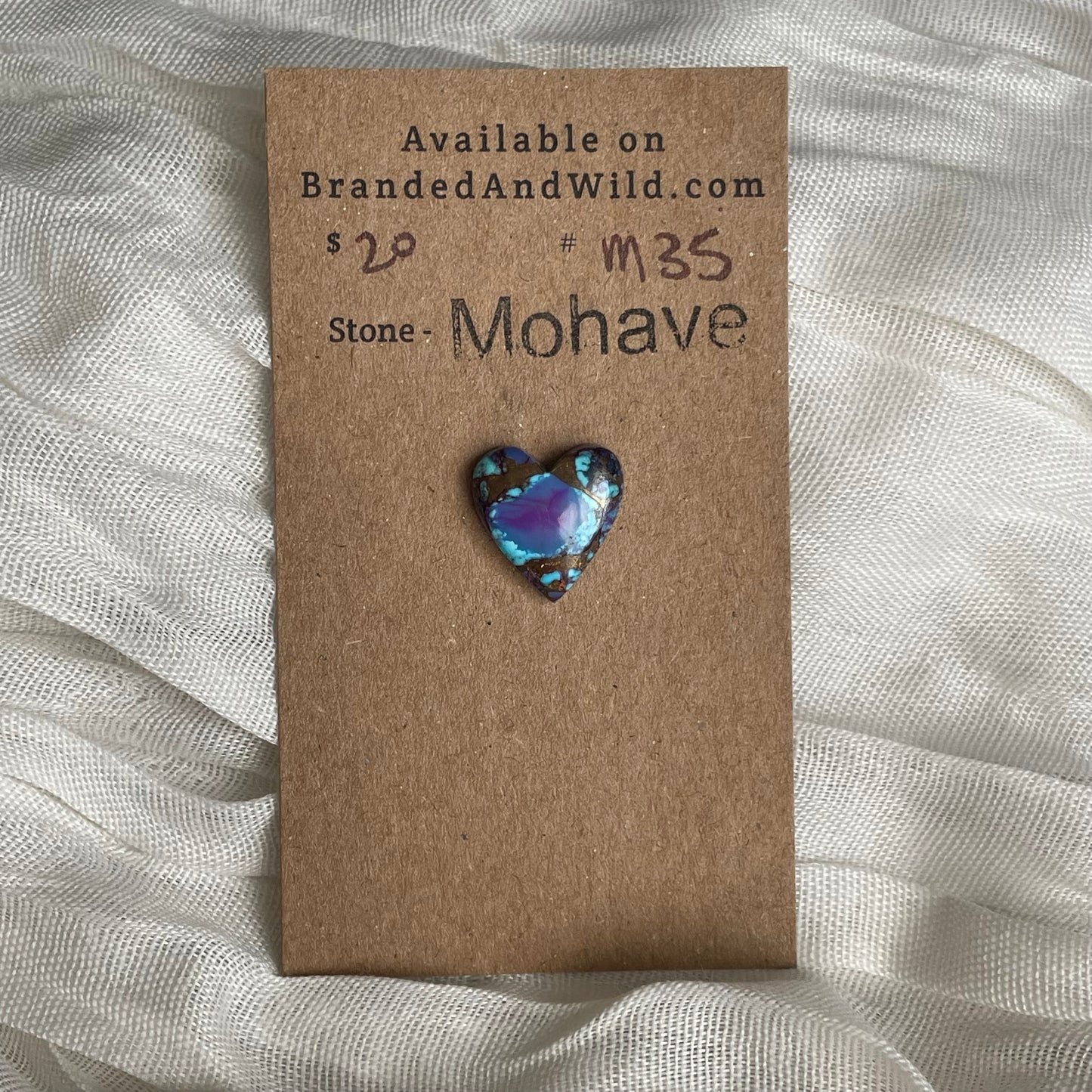 Mohave Cabochon - M35 Cabochon 1C9572EA-75C8-472A-8674-B88D4C9E3D40 Brandedandwild.com