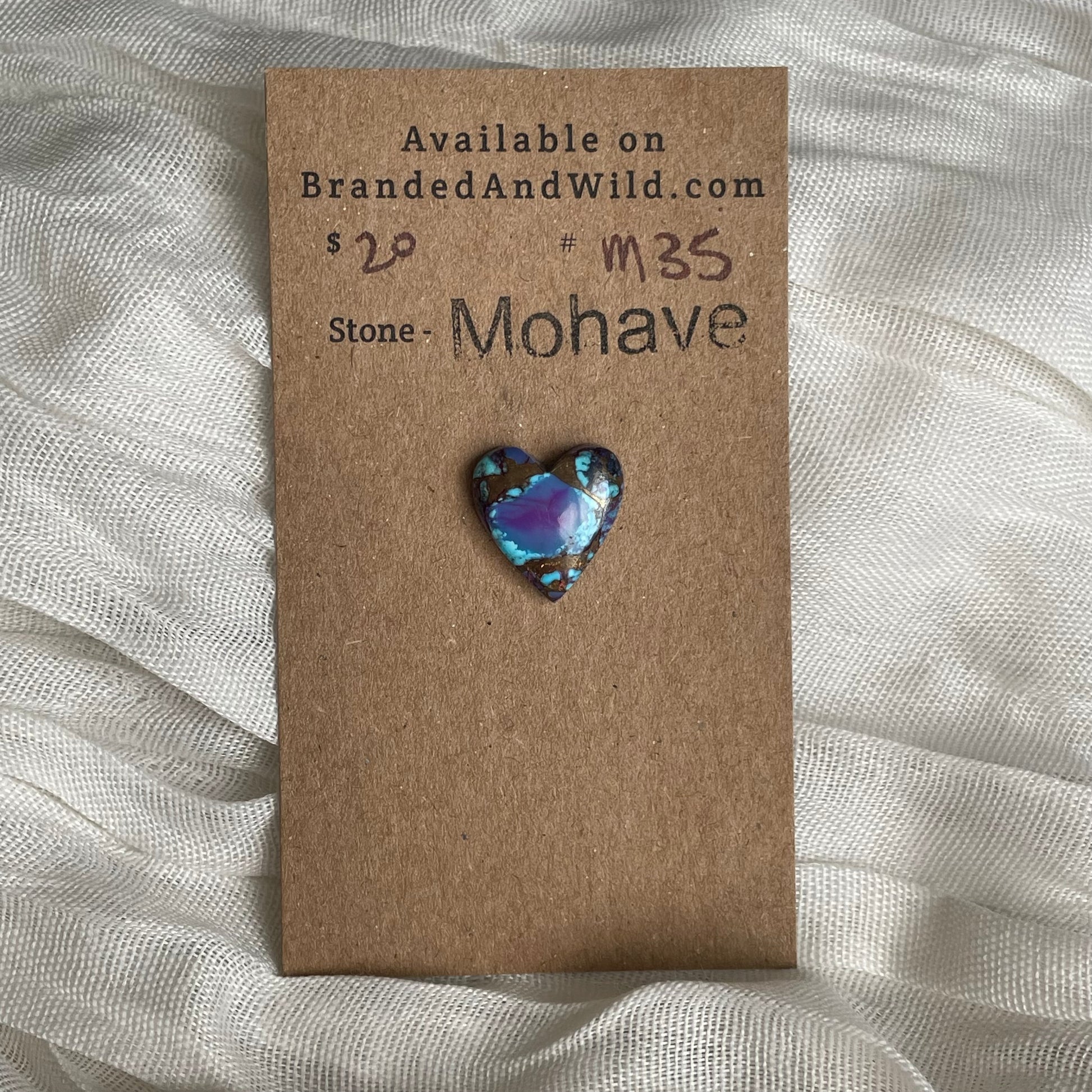 Mohave Cabochon - M35 Cabochon 1C9572EA-75C8-472A-8674-B88D4C9E3D40 Brandedandwild.com