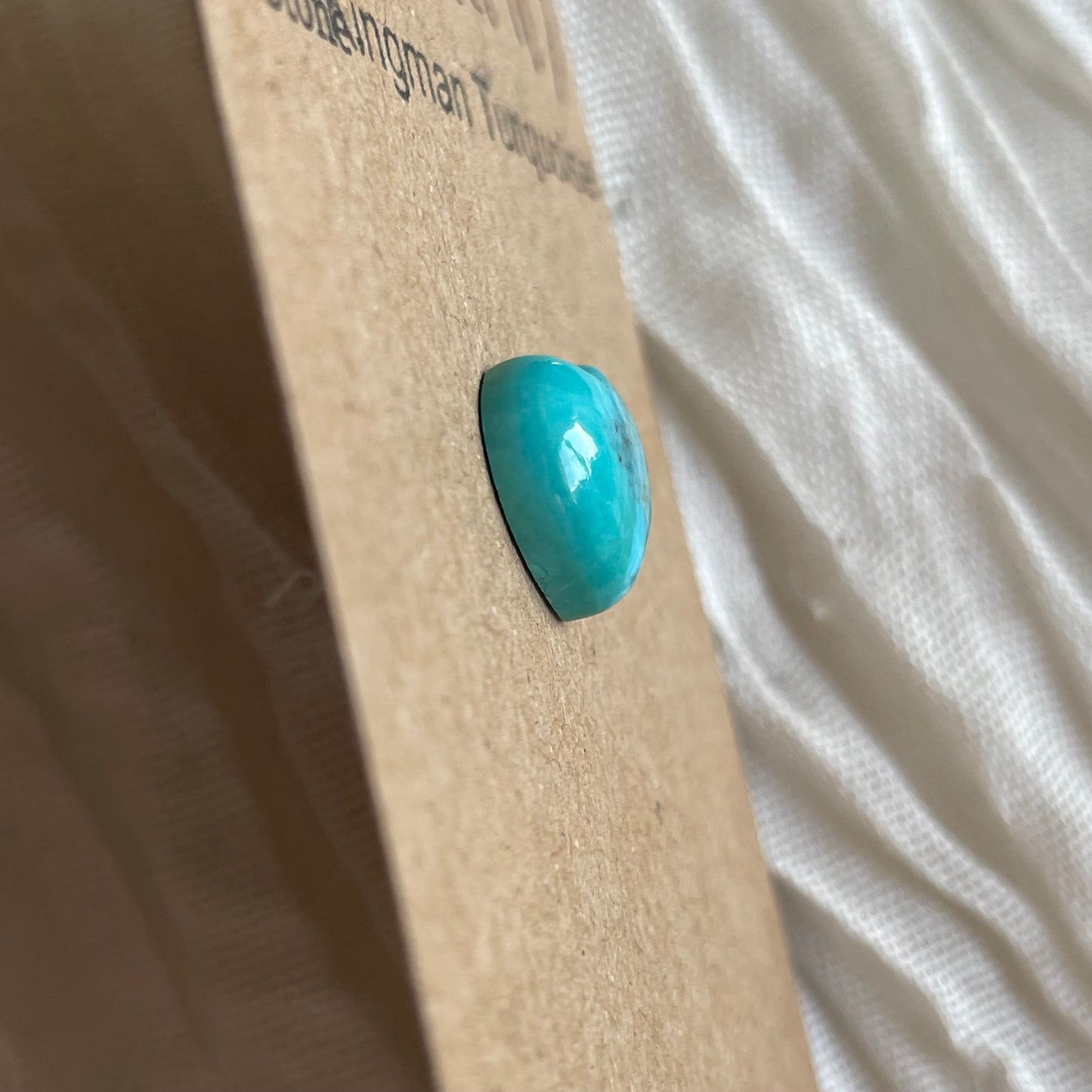 Kingman Turquoise Cabochon - KT117 1CE198E9-0515-46DA-B8A8-549F13D3FA98 Brandedandwild.com