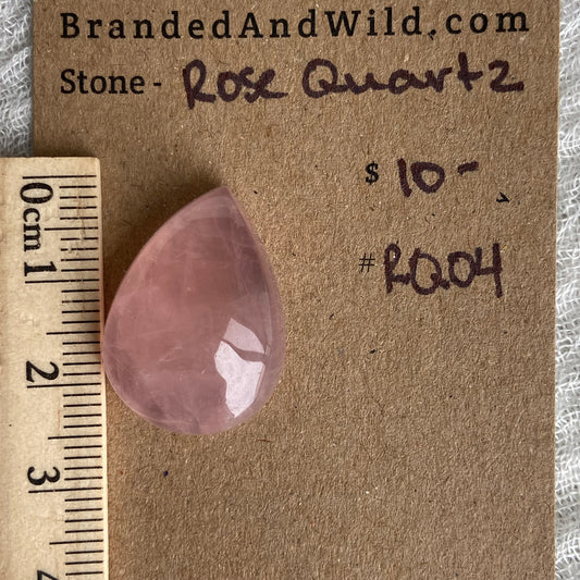 Rose Quartz Cabochon - RQ04