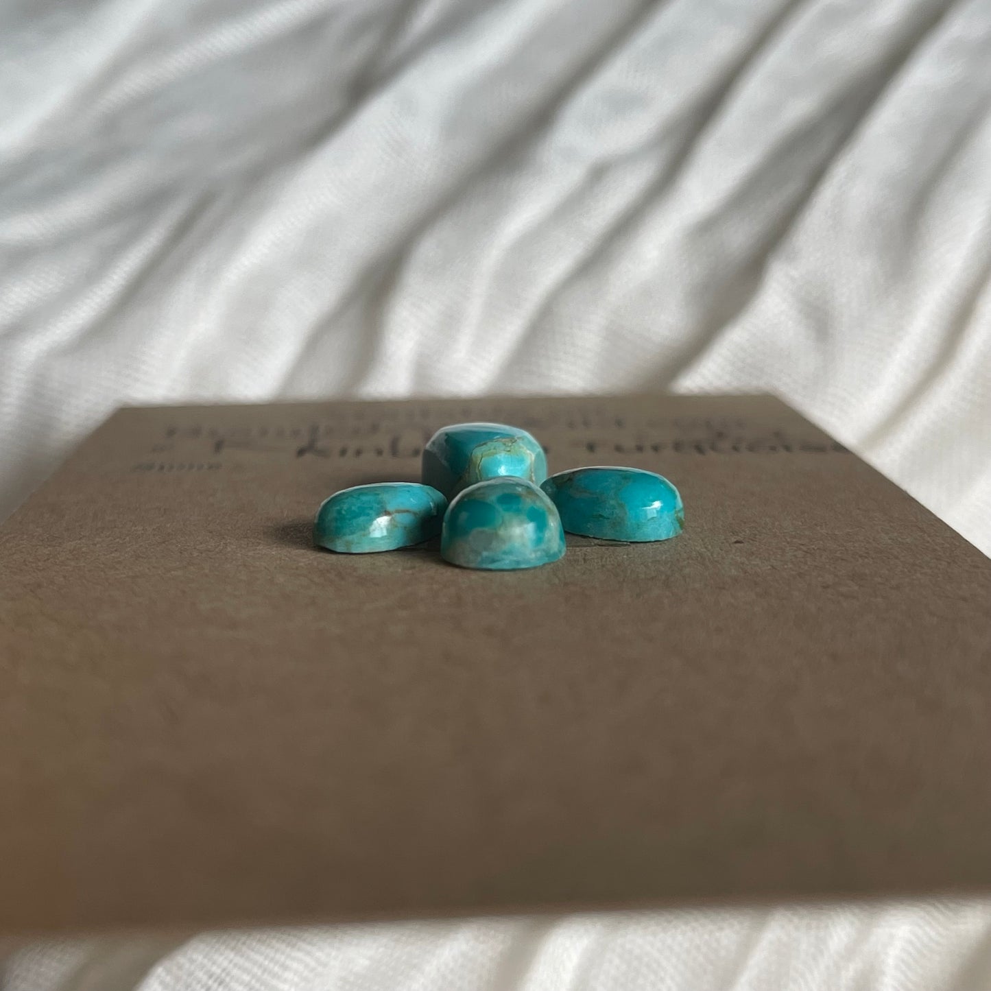 Kingman Turquoise Cabochon - KT118 1D2D3D34-0DB6-475E-AFBD-AC05A692EC9F Brandedandwild.com