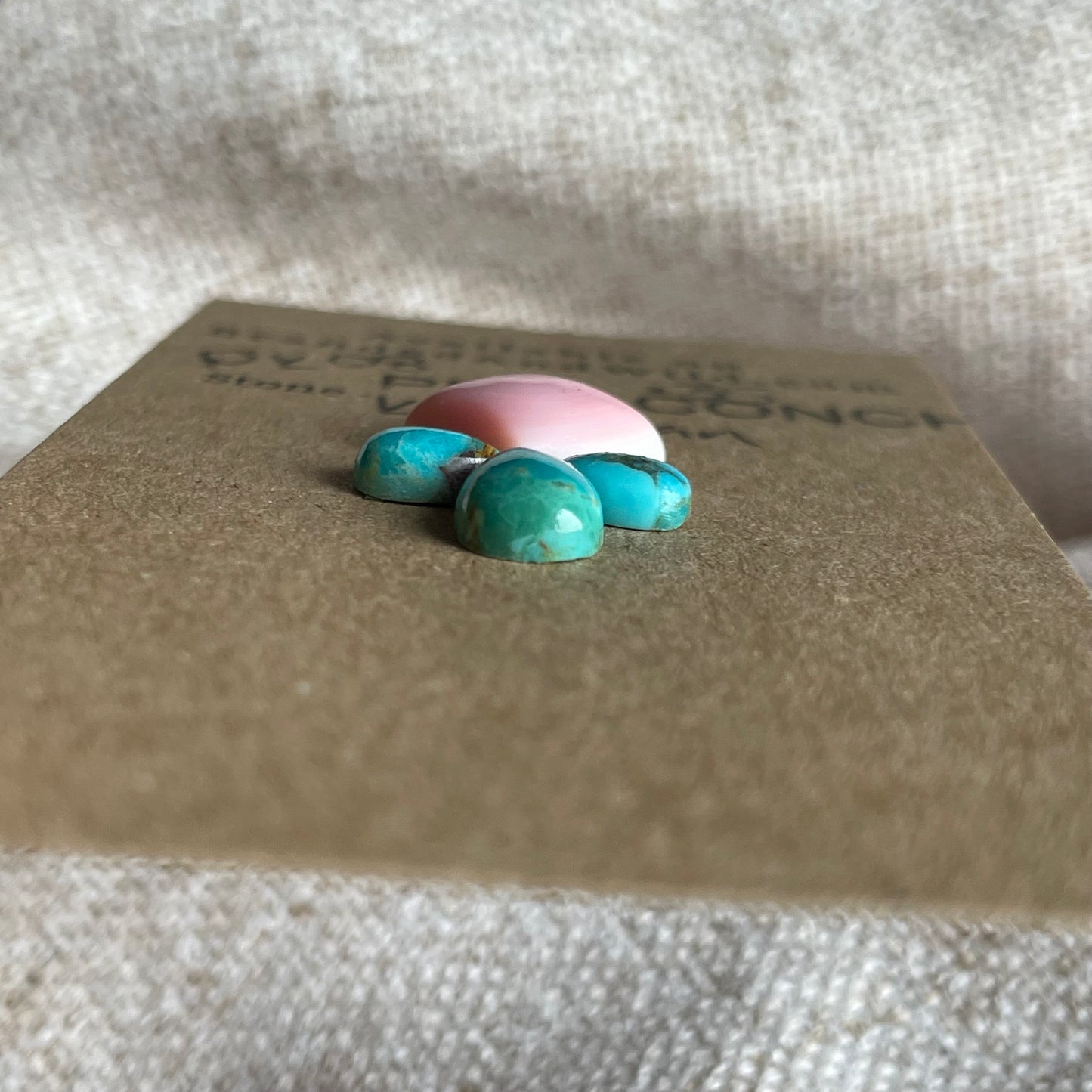 Pink Conch / Kingman Cabochon - PK08
