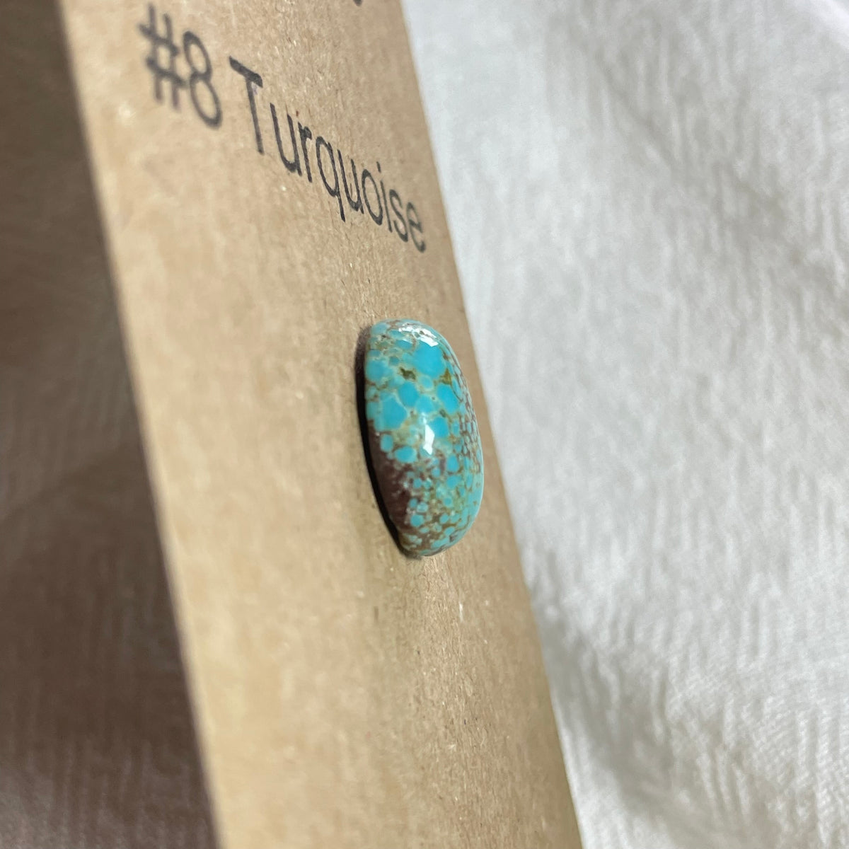 #8 Turquoise Cabochon - #821 1D3EA90B-BA92-432A-9A5C-603A55912084 Brandedandwild.com