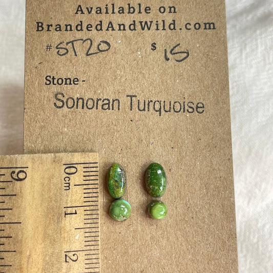 Sonoran Turquoise Cabochon - ST20 1D456358-BAA8-4E99-86CE-7D41CC3C8ECF Brandedandwild.com