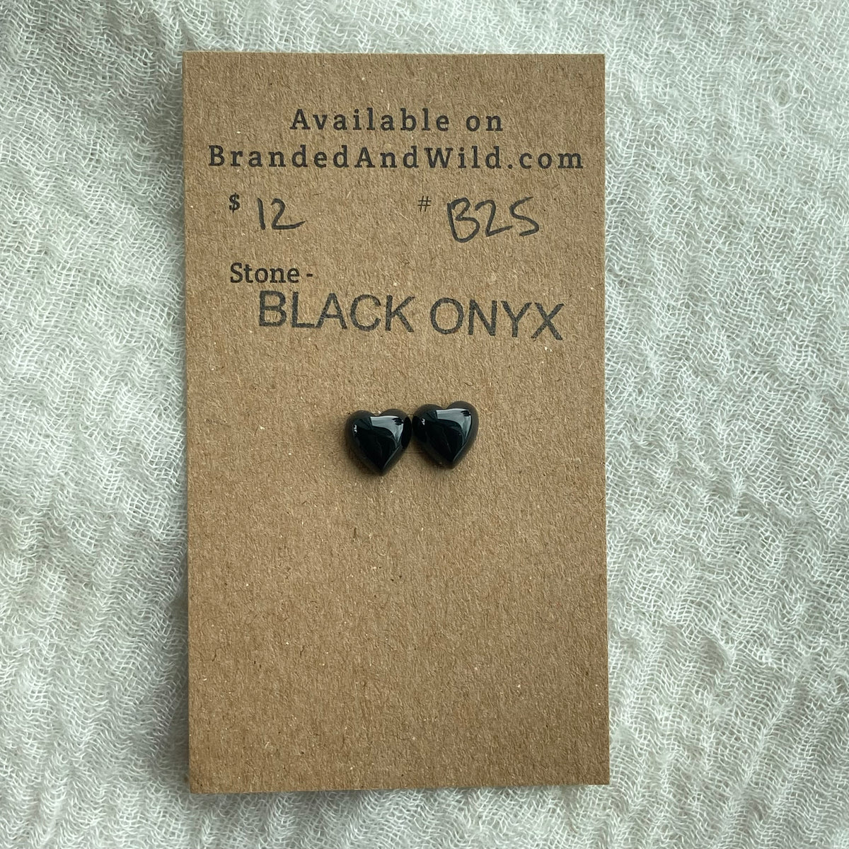 Black Onyx - Cabochon - B25