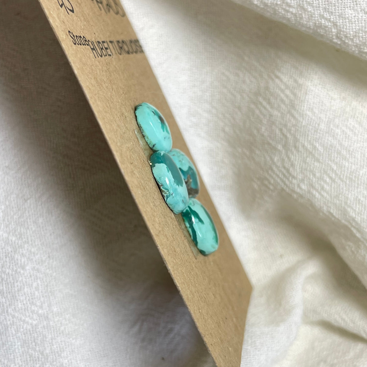 Hubei Turquoise Cabochon - H208 1D527465-62B6-4C44-8A2E-E4B1ACAB57D2 Brandedandwild.com