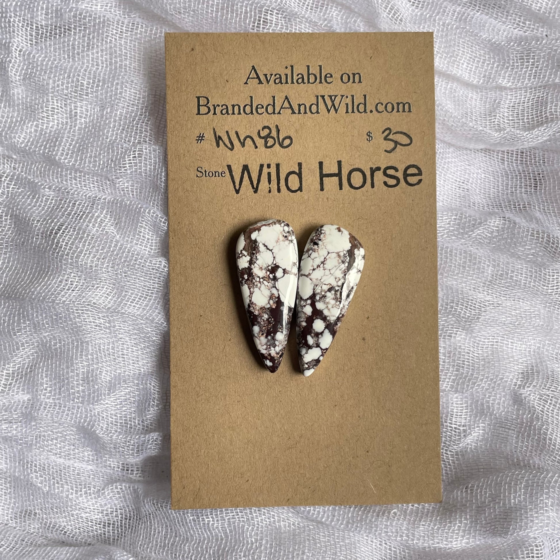 Wild Horse Cabochon - WH86 1D634D3D-2280-4829-AB13-11C2D0EB1187 Brandedandwild.com