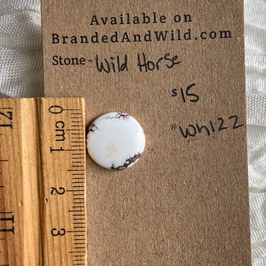Wild Horse Cabochon - WH122 1D869A38-8634-44AA-9D4F-D0047238ACA9 Brandedandwild.com