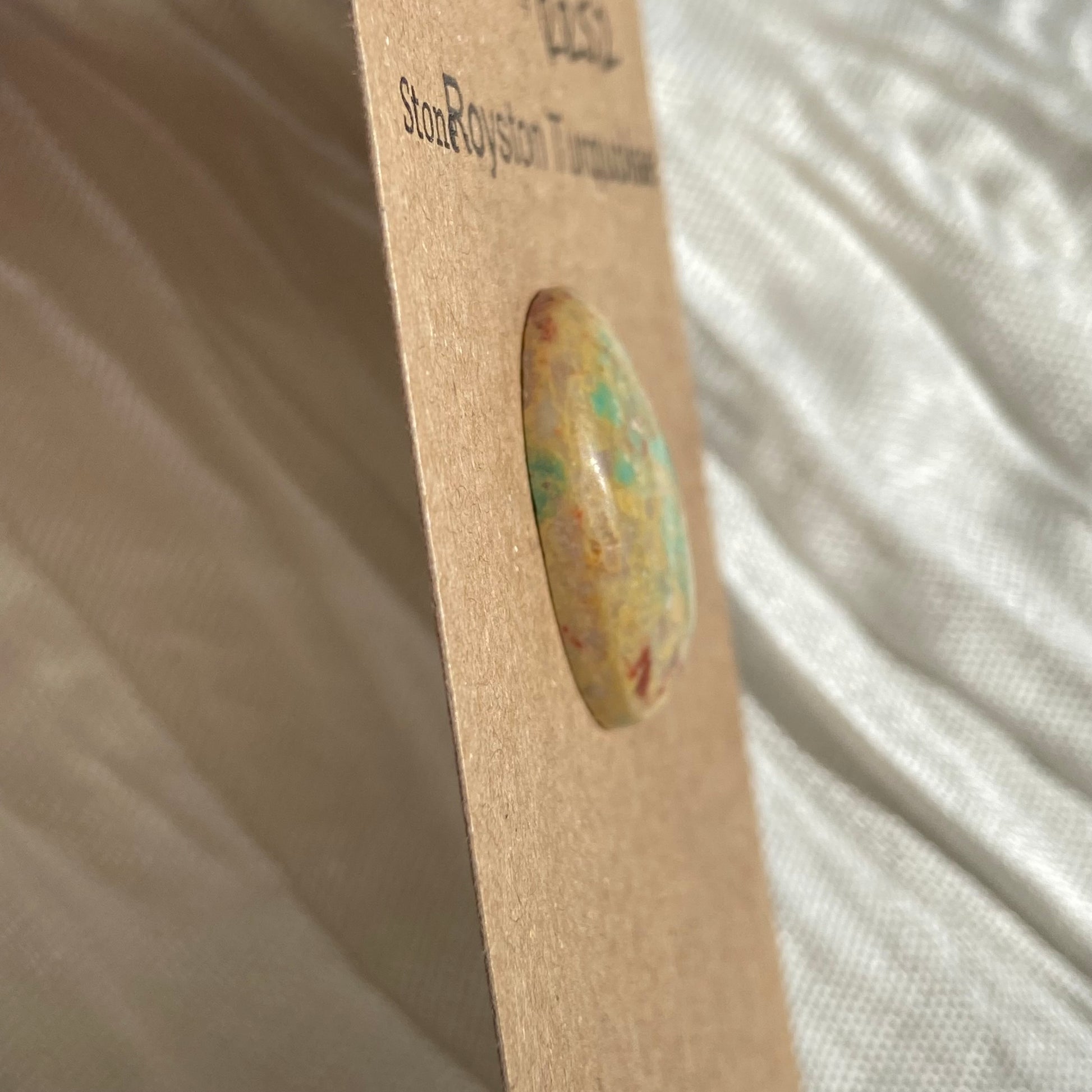 Royston Ribbon Turquoise Cabochon RR52 1DBC4960-724B-4D3B-AA72-6093CF45F5C3 Brandedandwild.com