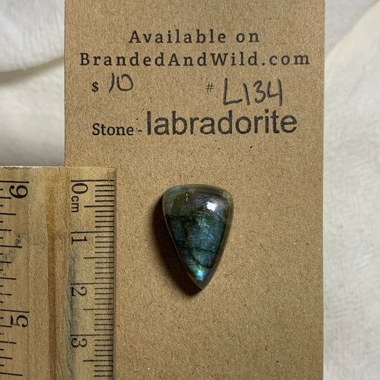 Labradorite Cabochon - L134 1DCD1408-2E4F-4837-BB4B-3095E1C67684 Brandedandwild.com