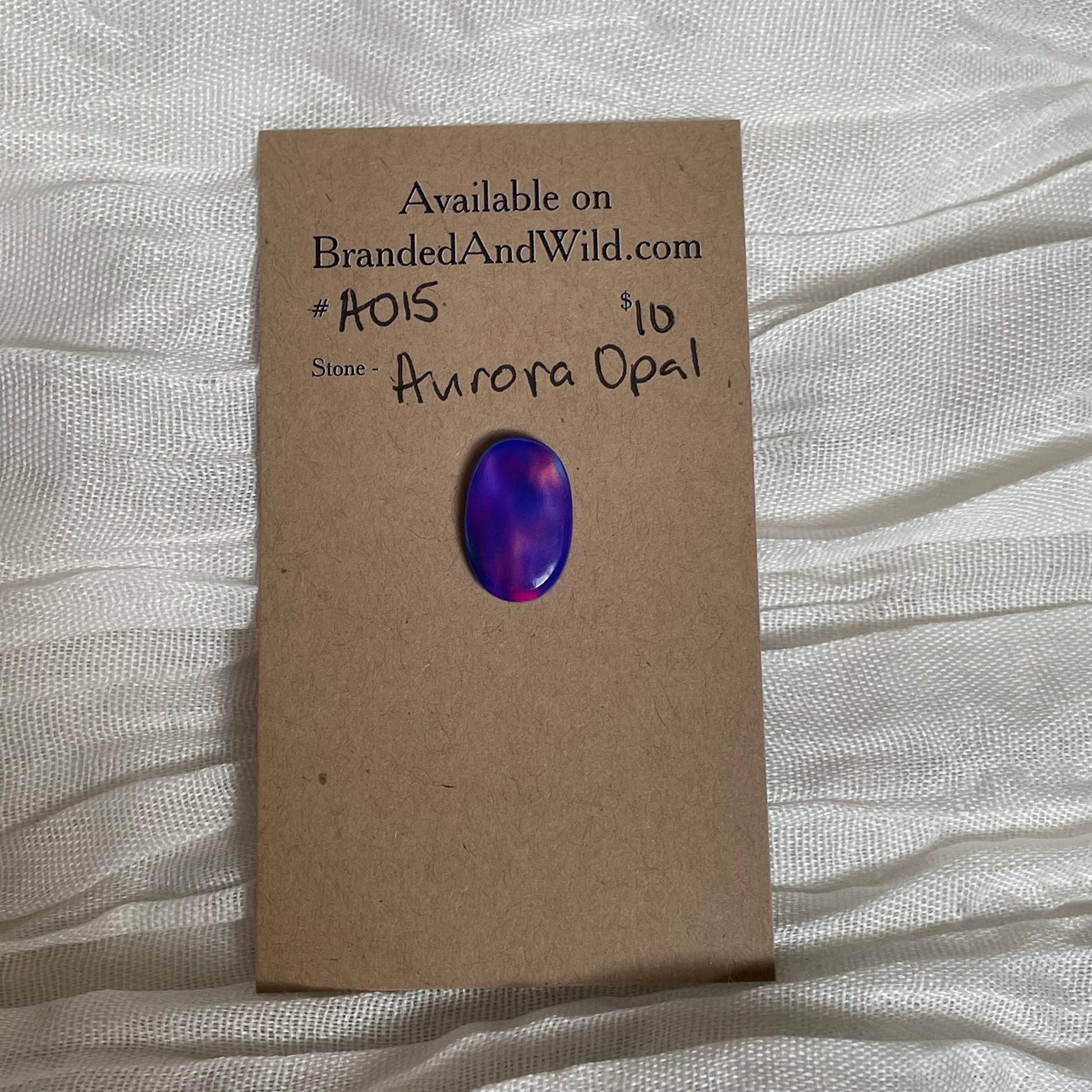 Aurora Opal Cabochon - A015 1E207F58-8D8A-4F96-83B3-6C79B17A8DCE Brandedandwild.com