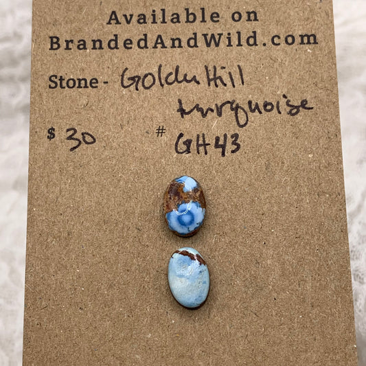 Golden Hill Turquoise Cabochon - GH43