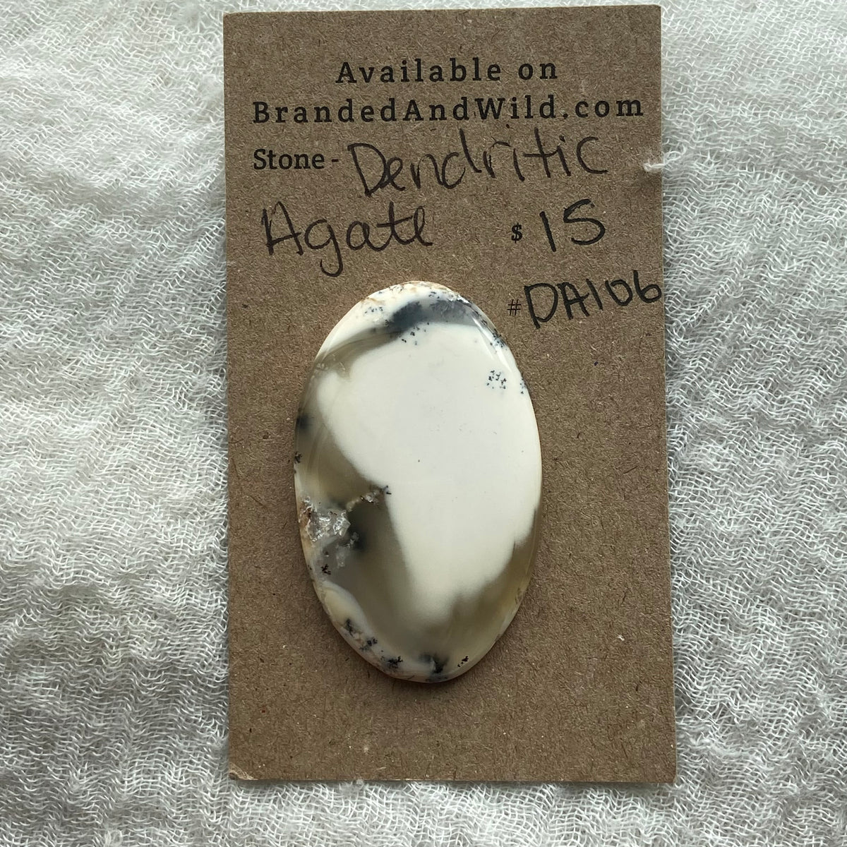 Dendritic Agate Cabochon - DA106