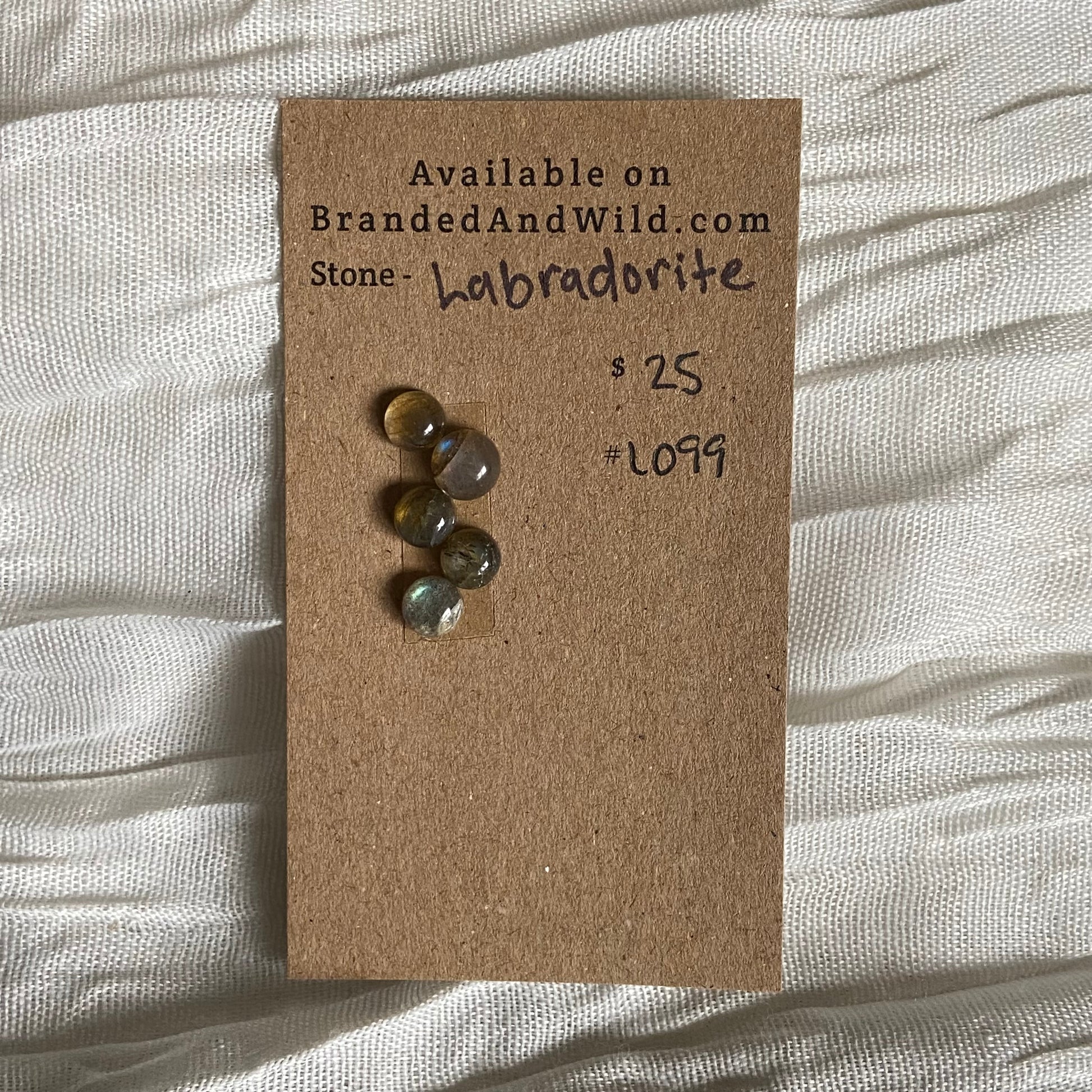 Labradorite Cabochon - L099 1E585AE9-0721-4953-B045-8753E37F7240 Brandedandwild.com