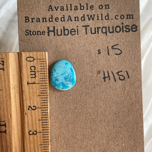Hubei Turquoise Cabochon - H151 1E7365FA-3778-4E50-8457-633A174F5560 Brandedandwild.com