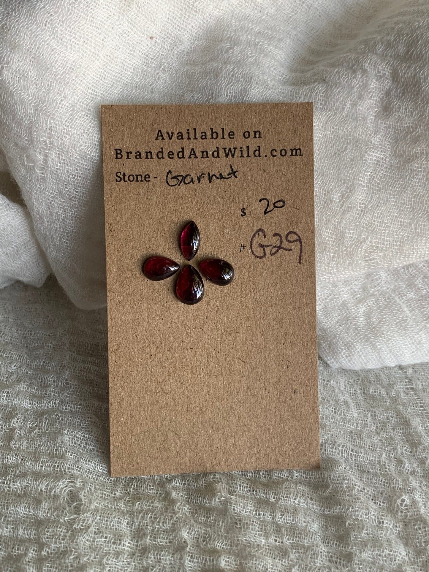 Garnet Cabochon - G29