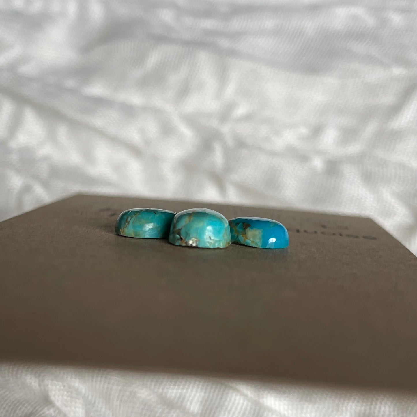 Kingman Turquoise Cabochon - KT97 1EA0C3C2-5BD4-413F-AB38-2C15C9209499 Brandedandwild.com