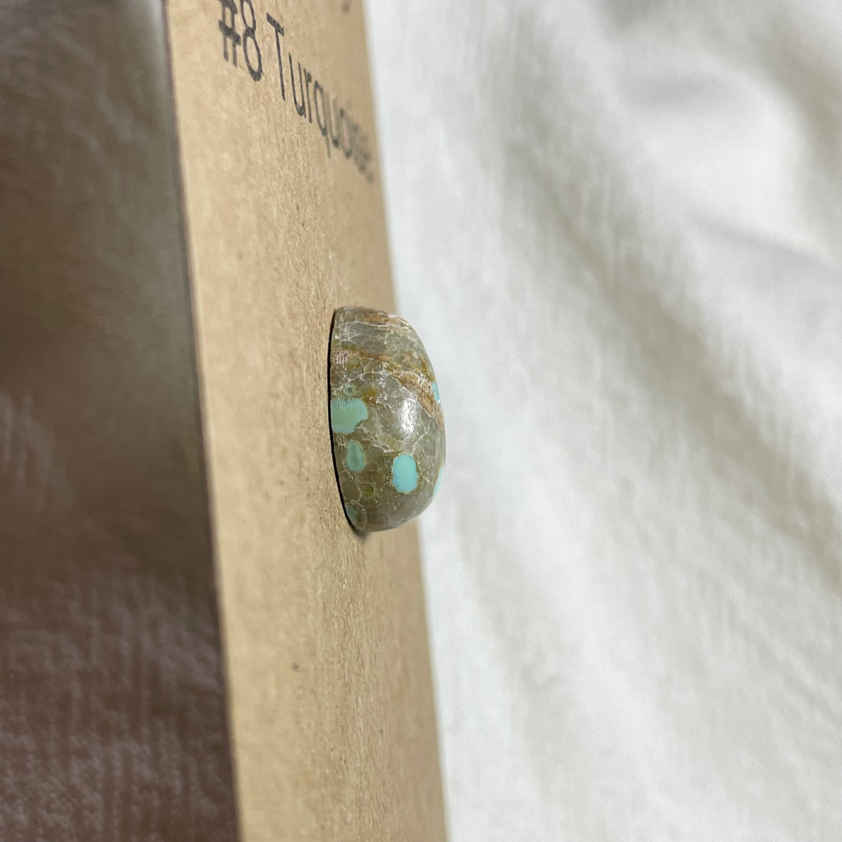 #8 Turquoise Cabochon - #843