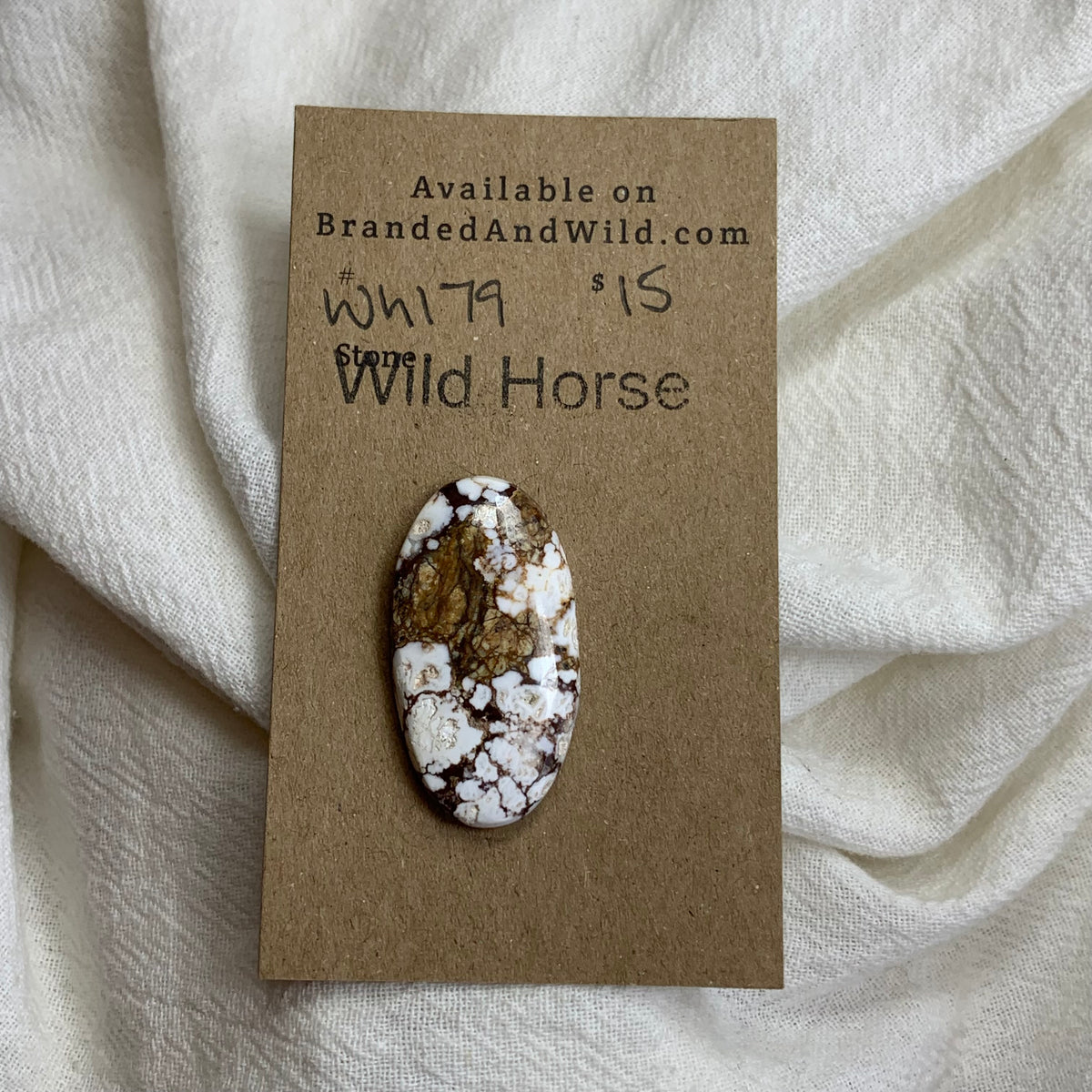 Wild Horse Cabochon - WH179 1EB1274D-44F2-45ED-AB75-7FA0A156CE05 Brandedandwild.com