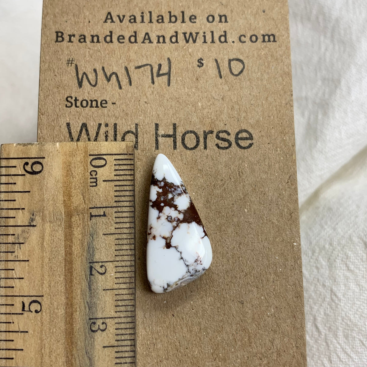 Wild Horse Cabochon - WH174 1EB1BE2D-75FE-4F22-A7F2-EC006842D743 Brandedandwild.com