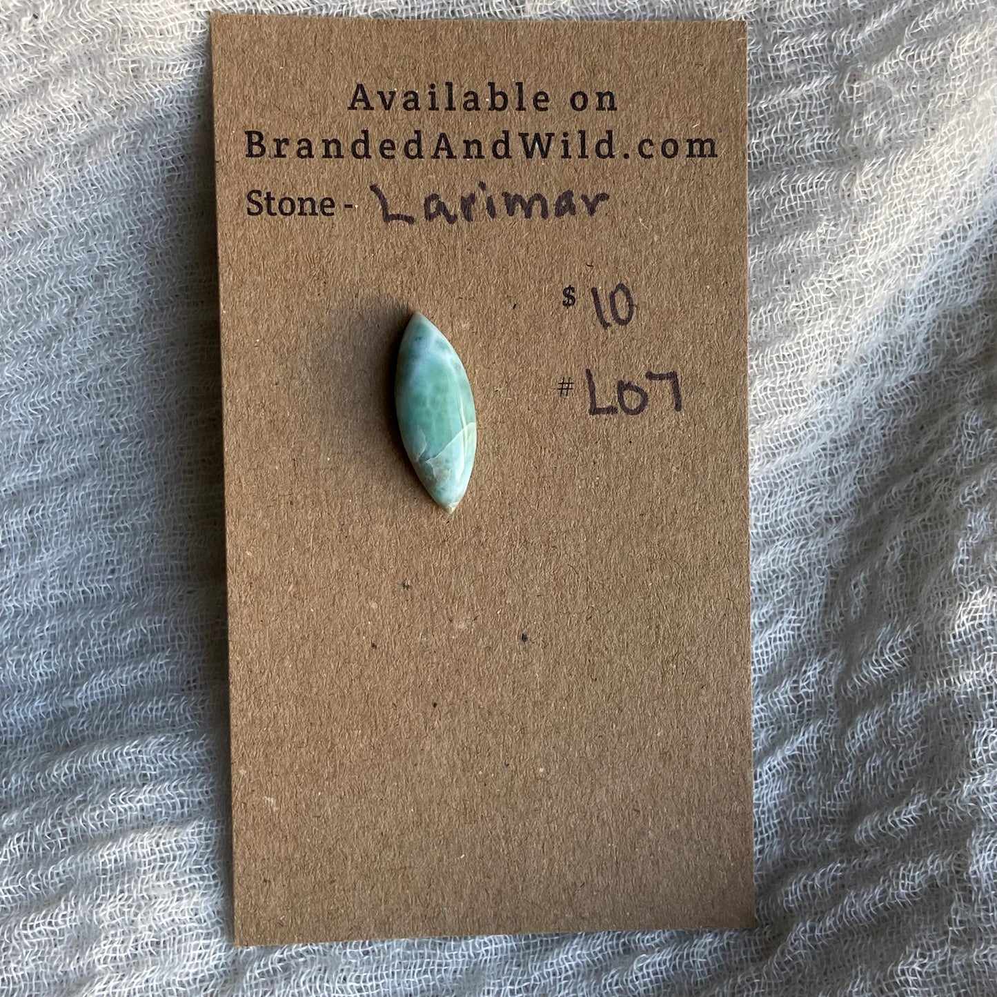 Larimar Cabochon - L07