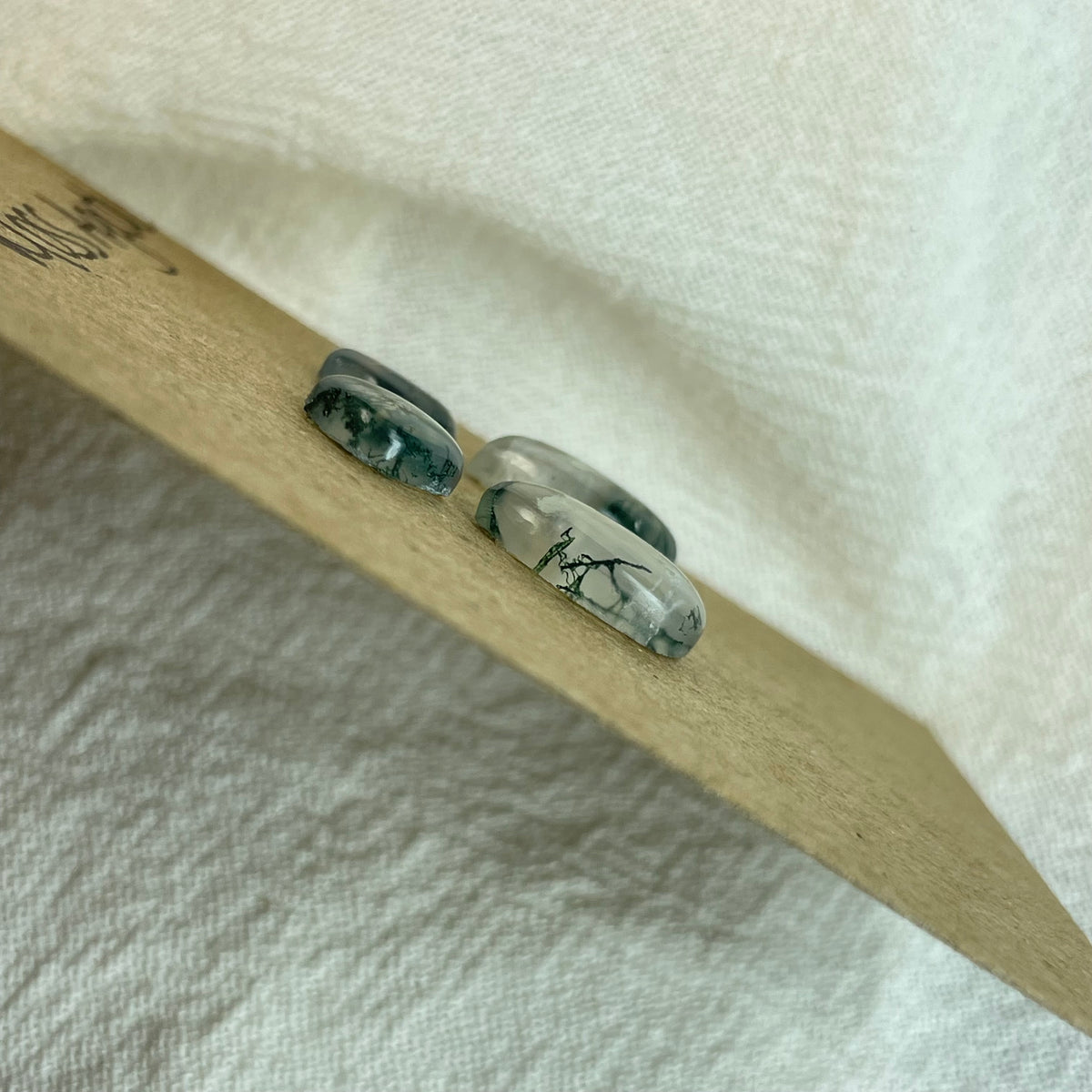 Moss Agate Cabochon - MA11 1F0FFE9C-F373-44CA-8C4A-6F2A32512201 Brandedandwild.com