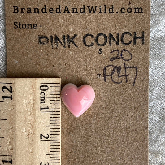 Pink Conch Cabochon - PC47