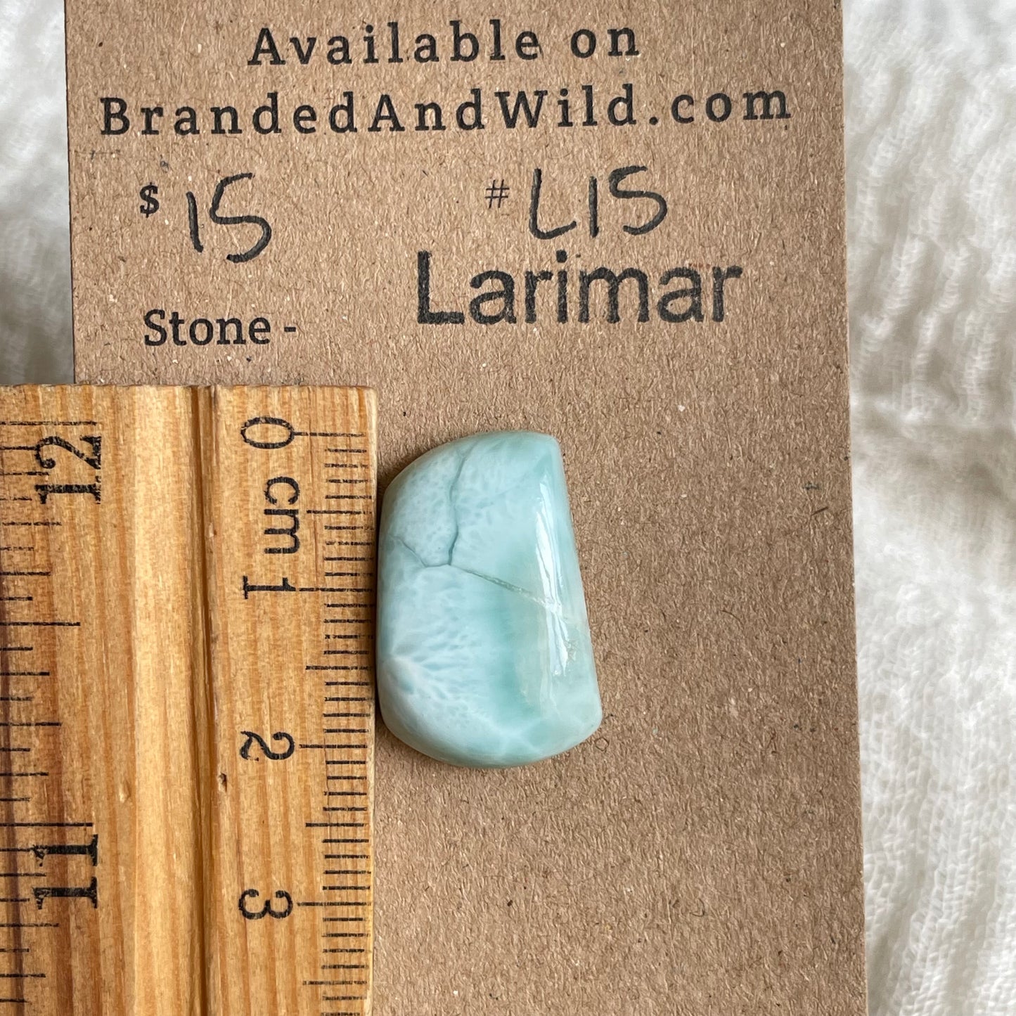 Larimar Cabochon - L15 1F244D3B-5C2D-4127-9707-8AE46FB8A932 Brandedandwild.com