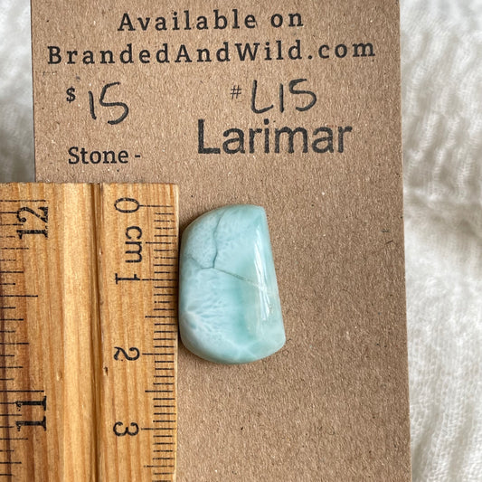 Larimar Cabochon - L15 1F244D3B-5C2D-4127-9707-8AE46FB8A932 Brandedandwild.com