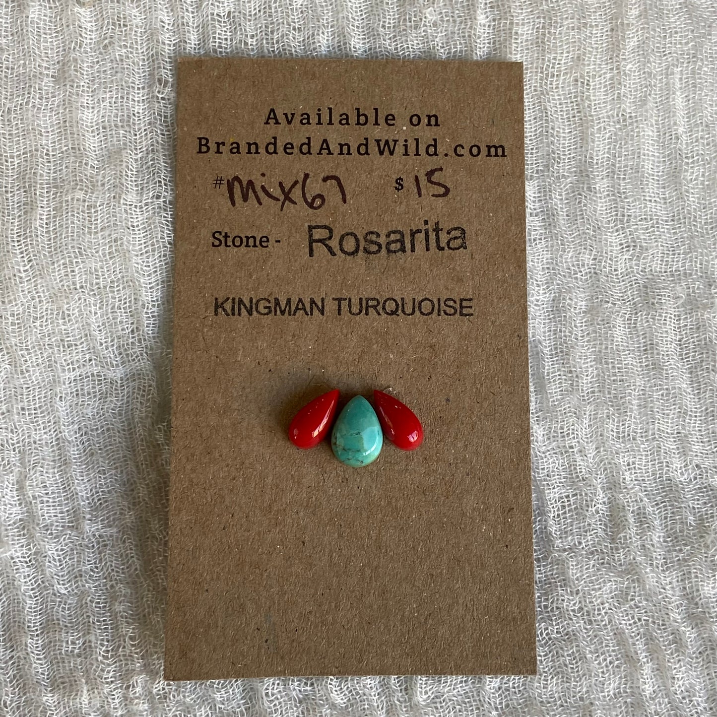 Rosarita / Kingman Cabochon - MIX67