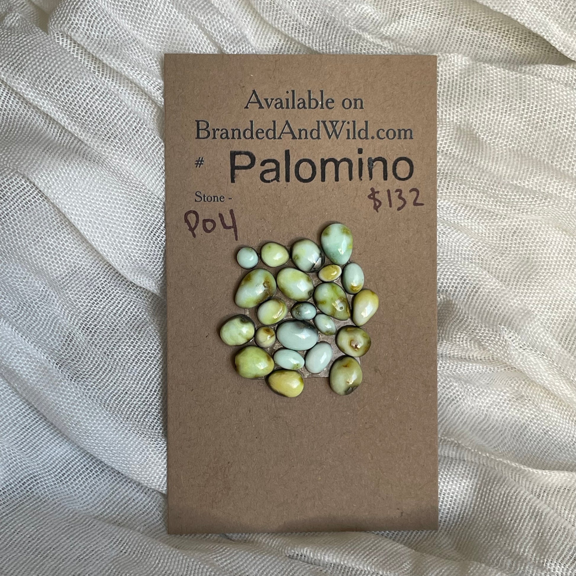 Palomino Cabochon - P04 1F555AB3-3E2A-420B-B781-DCB5C2F4D935 Brandedandwild.com