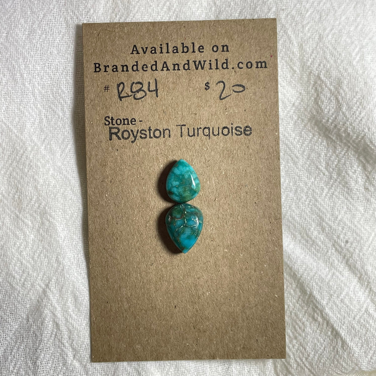 Royston Turquoise Cabochon - R84