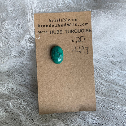Hubei Turquoise Cabochon - H97
