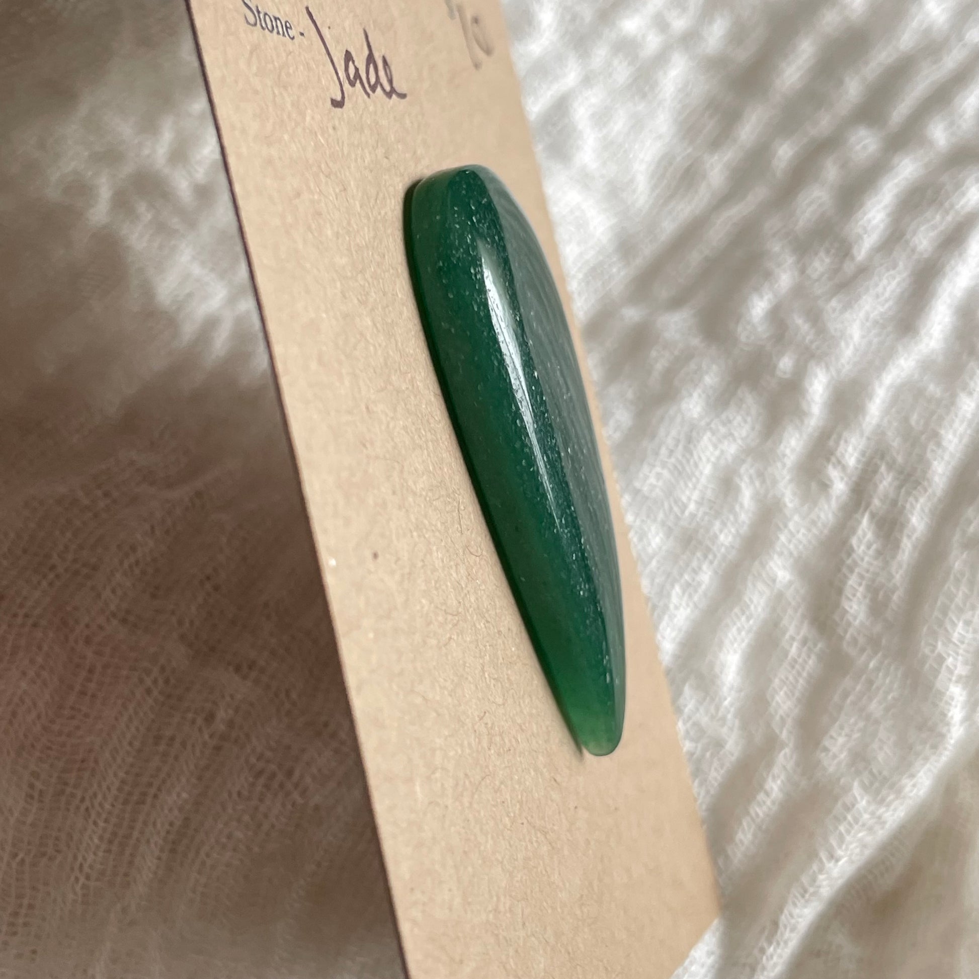 Jade Cabochon - J03 1F85E061-7AF6-4EE6-955A-400C5EC7FD20 Brandedandwild.com