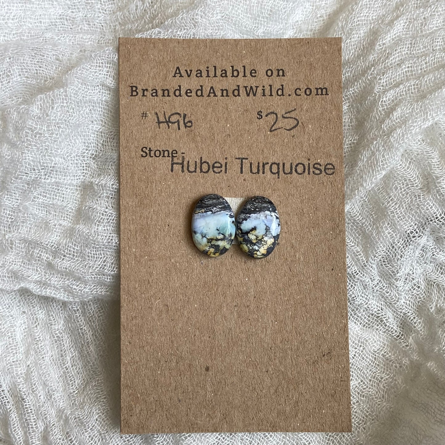 Hubei Turquoise Cabochon - H96