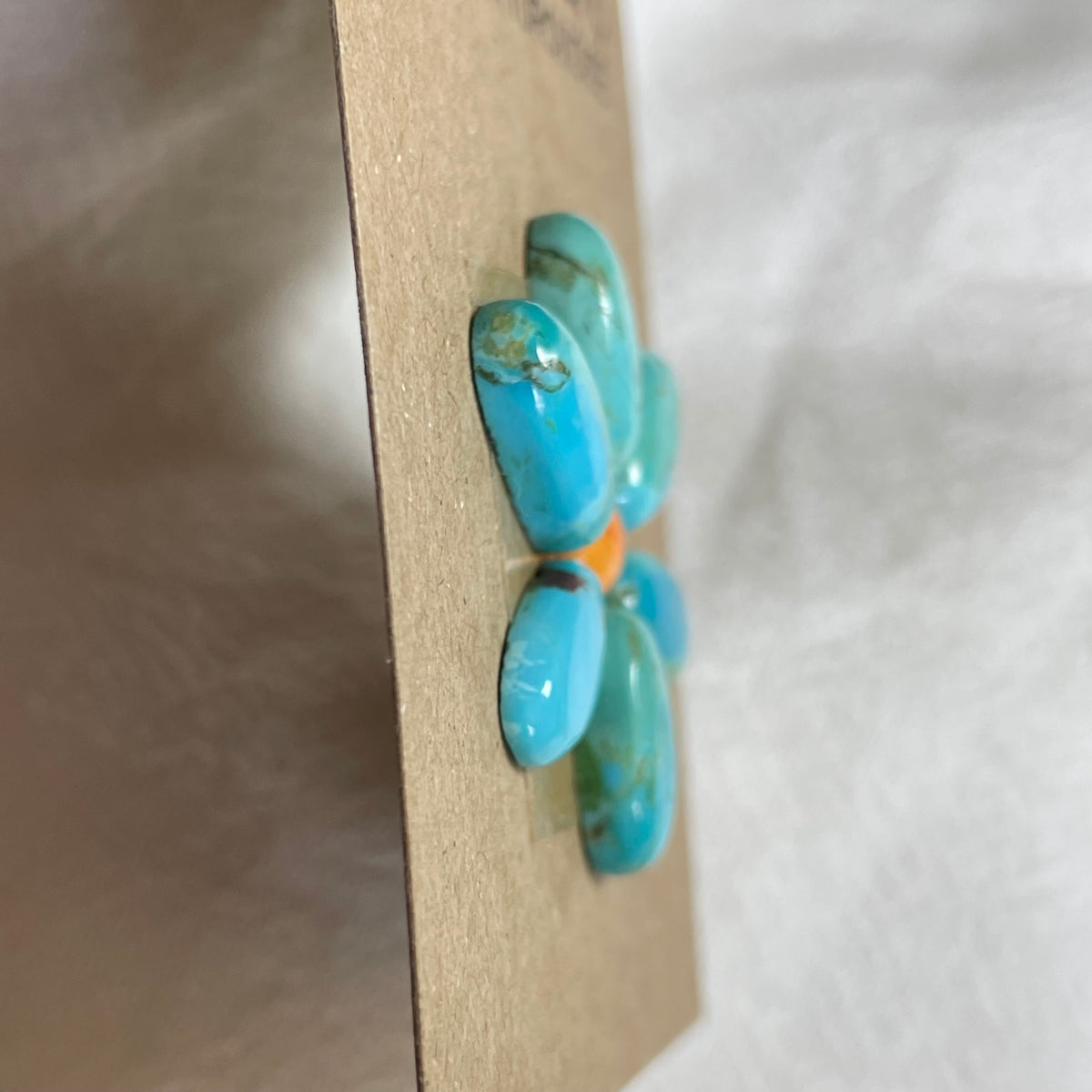 Kingman Turquoise / Oyster Shell Cabochon - KO19