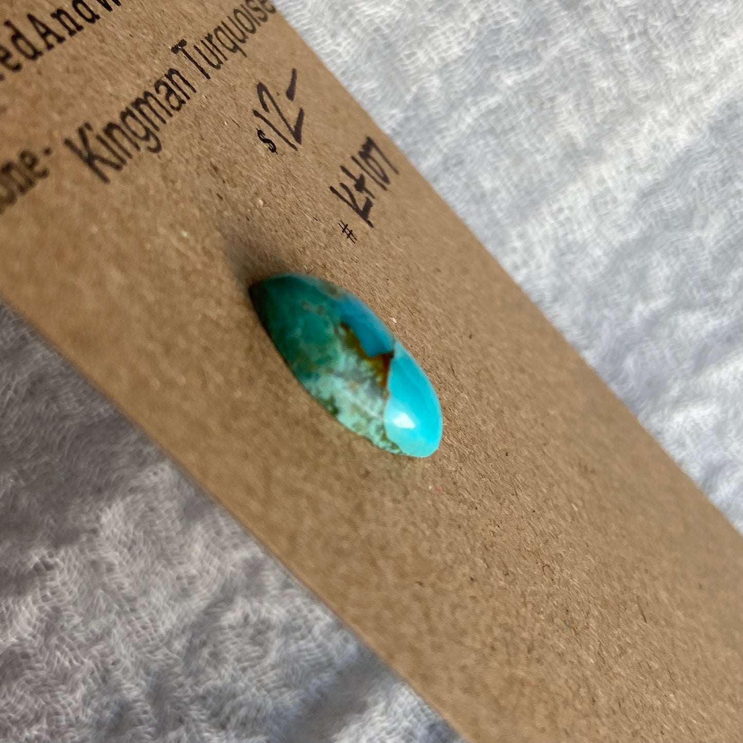 Kingman Turquoise Cabochon - KT107