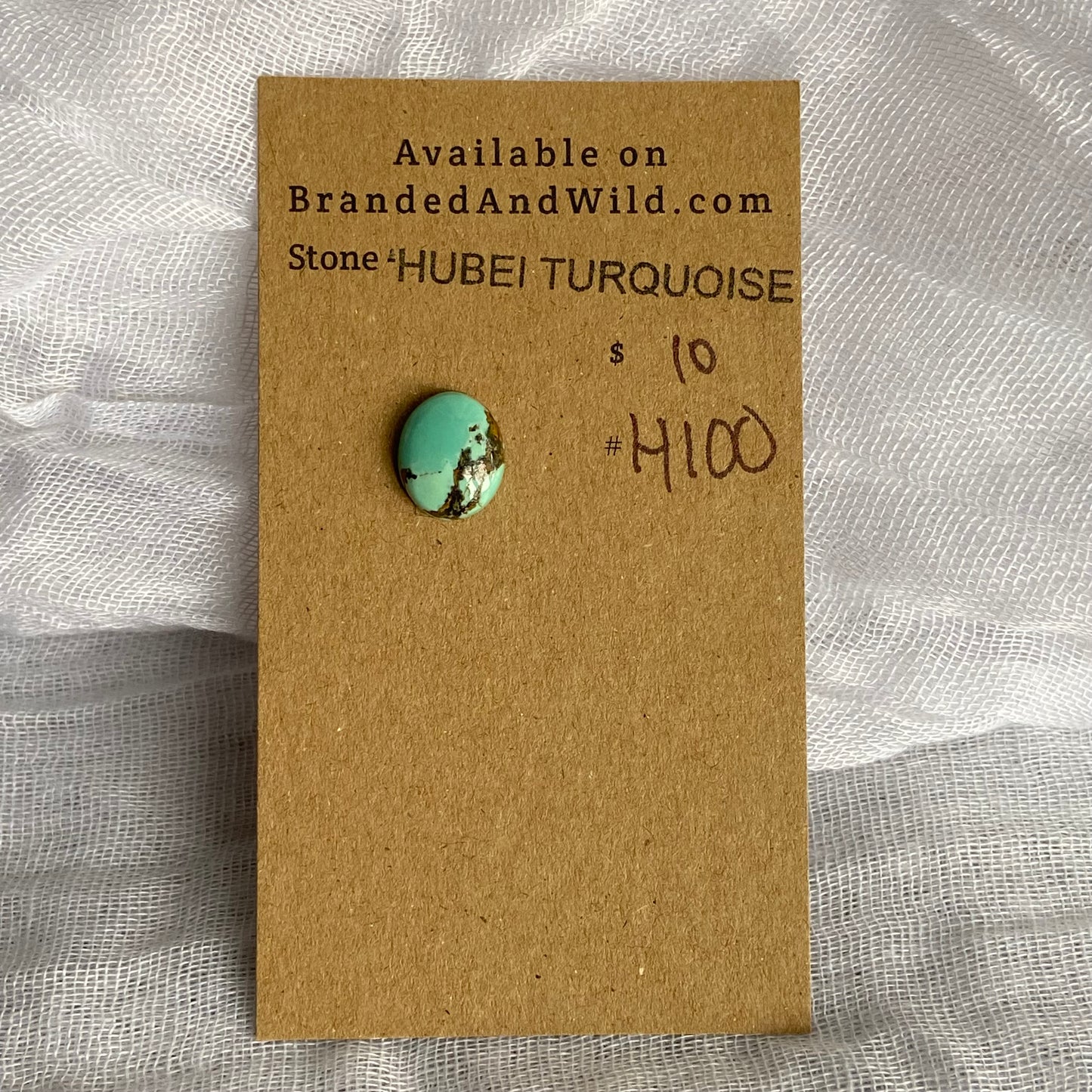 Hubei Turquoise Cabochon - H100
