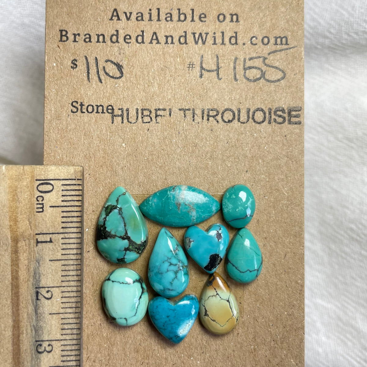 Hubei Turquoise Cabochon - H155 1FAB00FA-23A8-4B4D-9528-767DD09B54A0 Brandedandwild.com