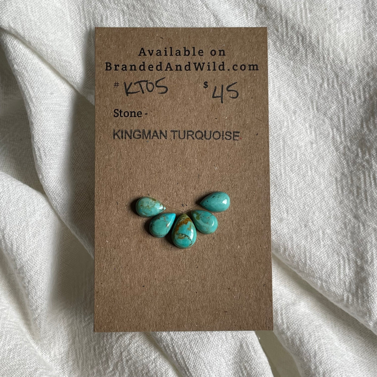 Kingman Turquoise Cabochon - KT05