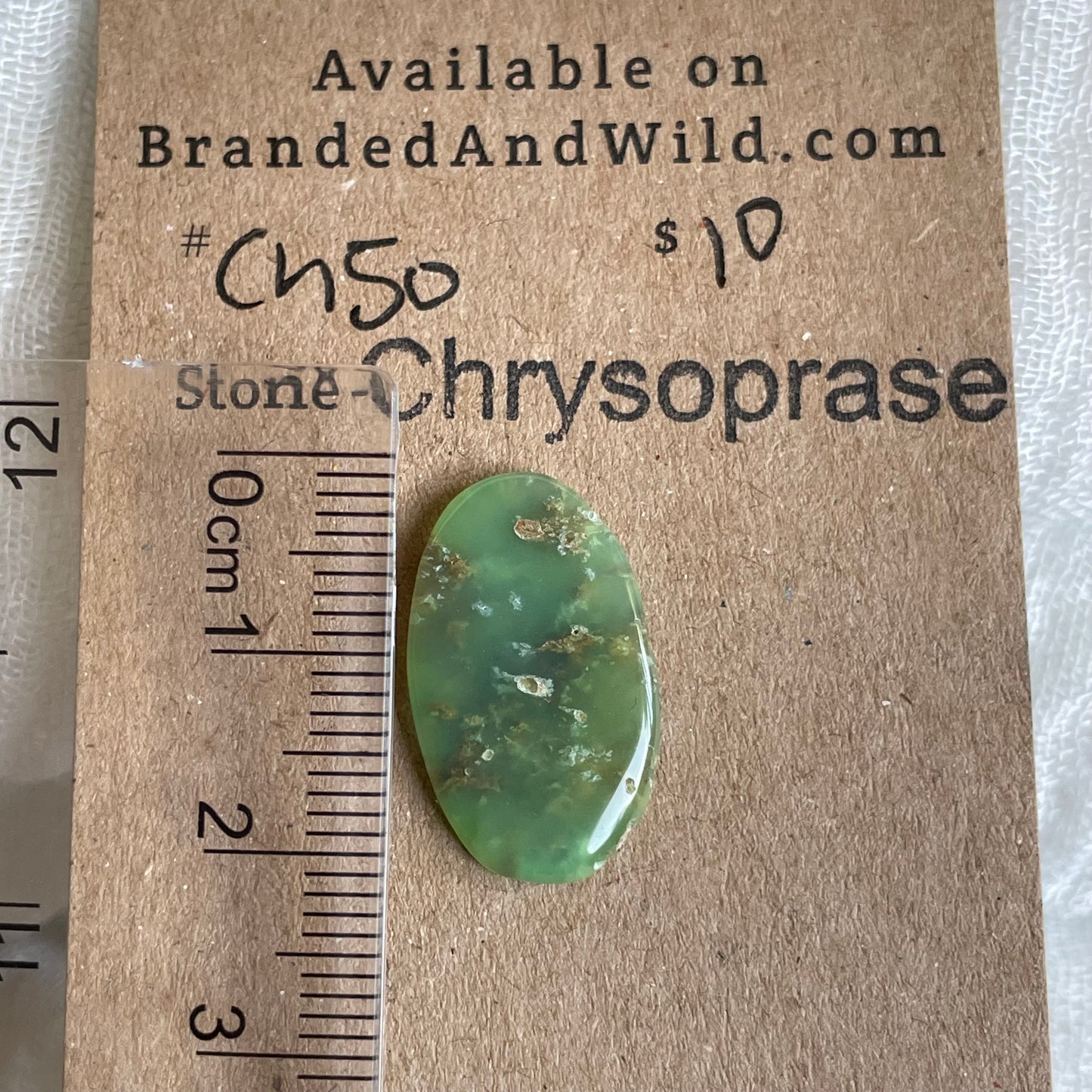 Chrysoprase Cabochon - Ch50