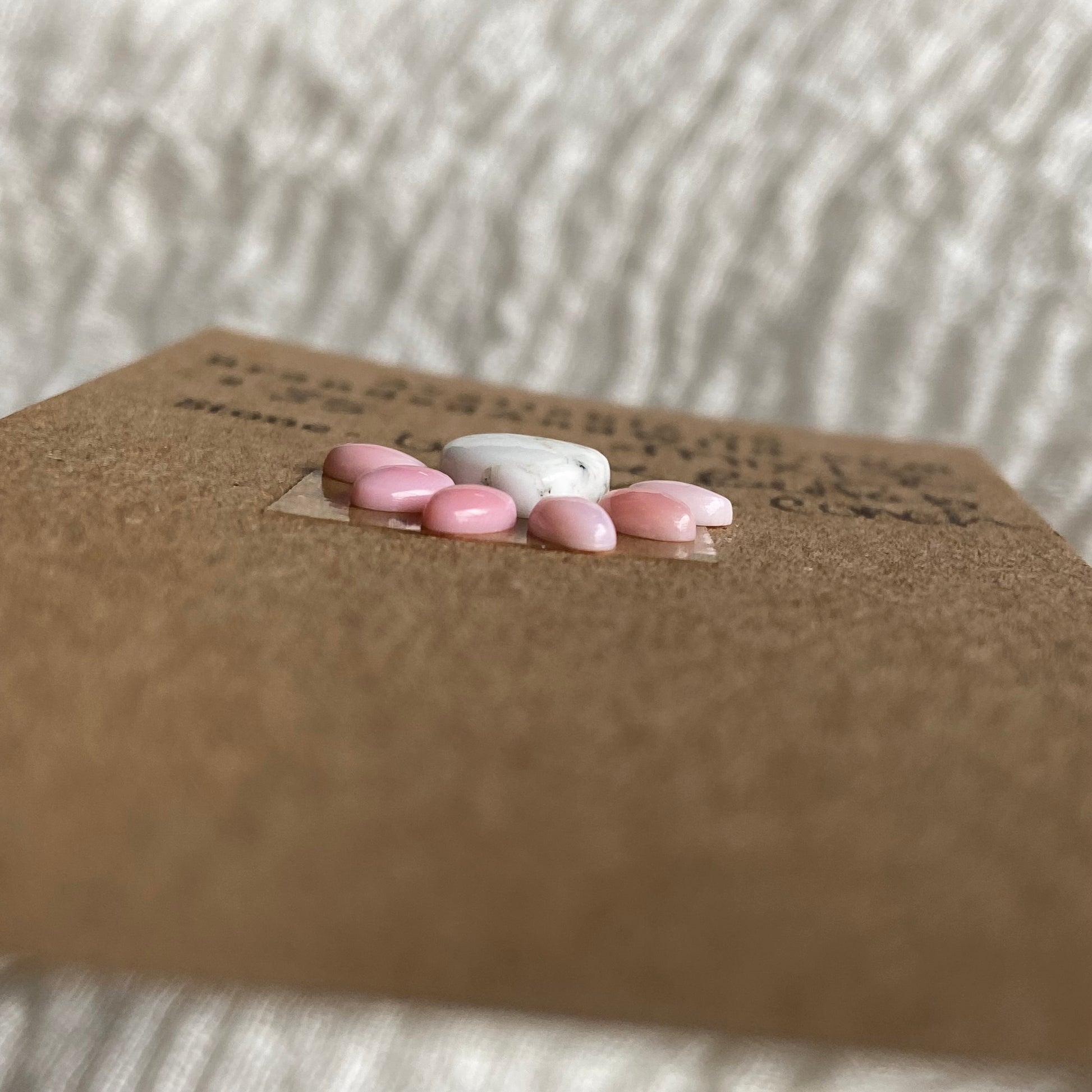 Pink Conch / White Buffalo Cabochon - MIX135 201E540F-9E26-419F-BBE1-DE2F5203084F Brandedandwild.com