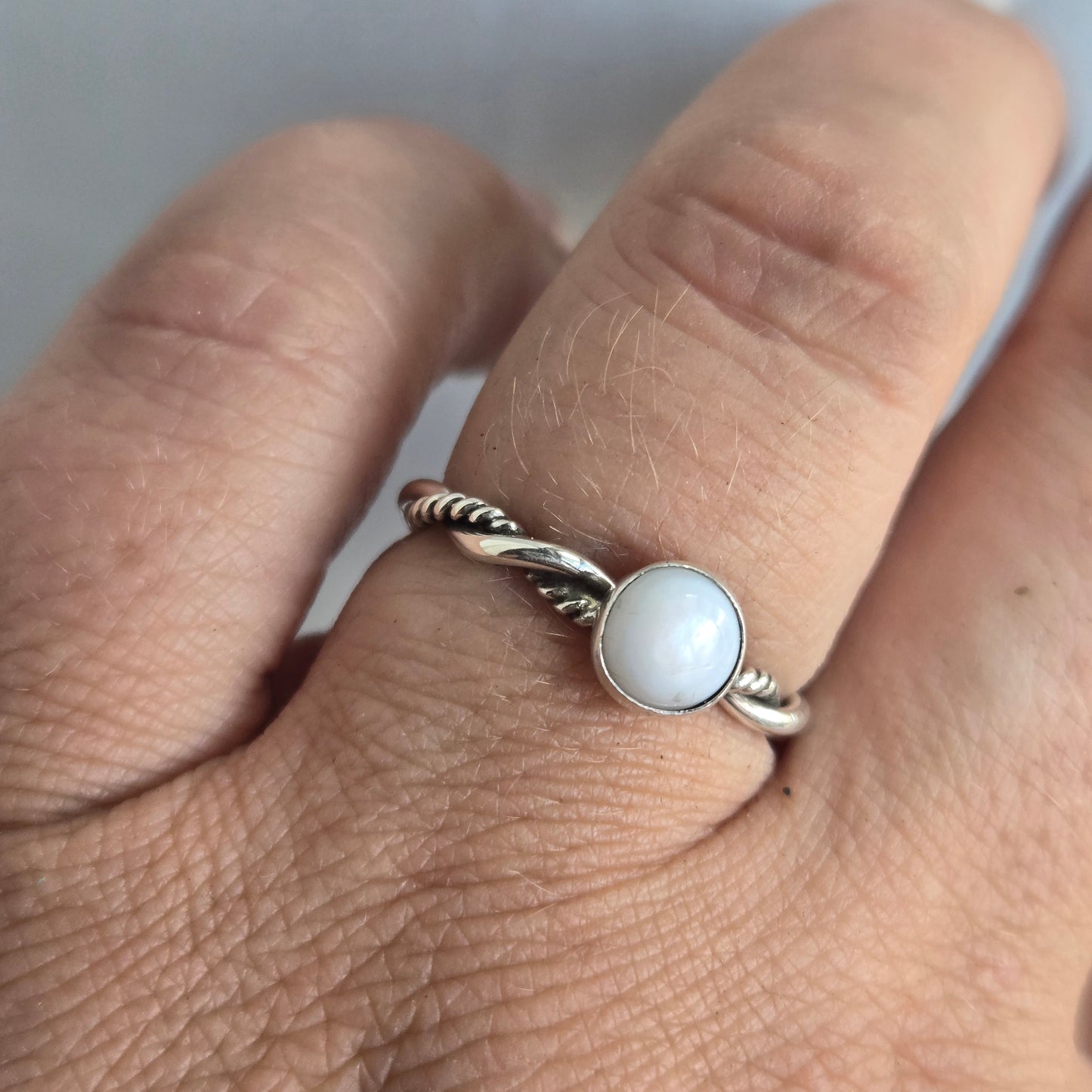 Mother of Pearl Ring (pre-order)