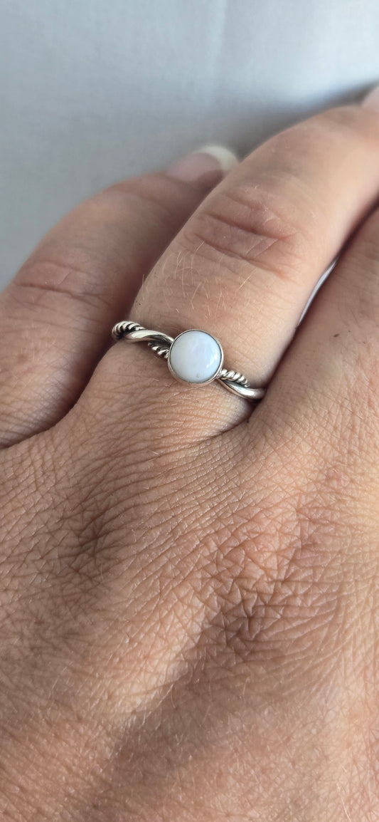 Mother of Pearl Ring (pre-order)