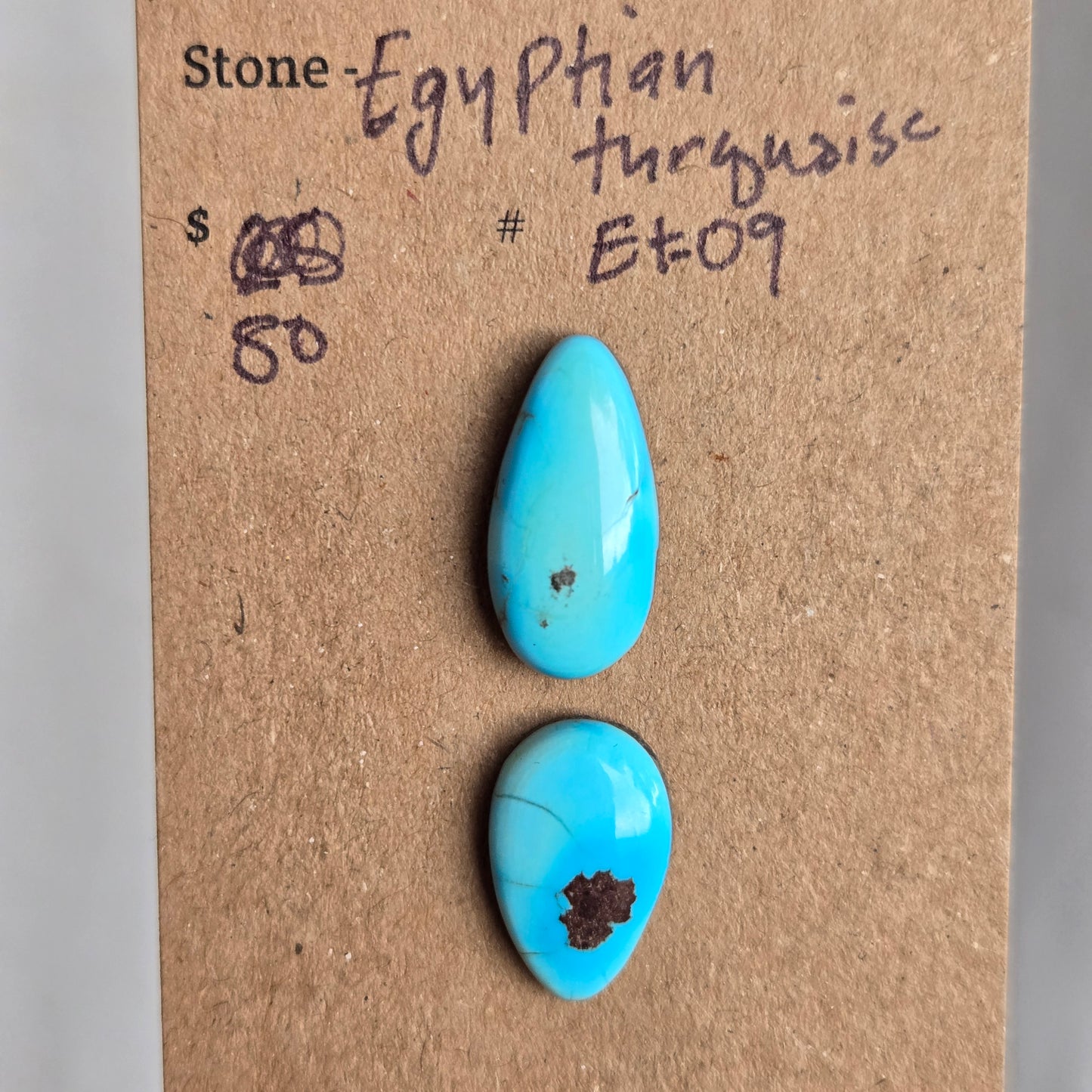 Egyptian Turquoise Cabochon Et-09